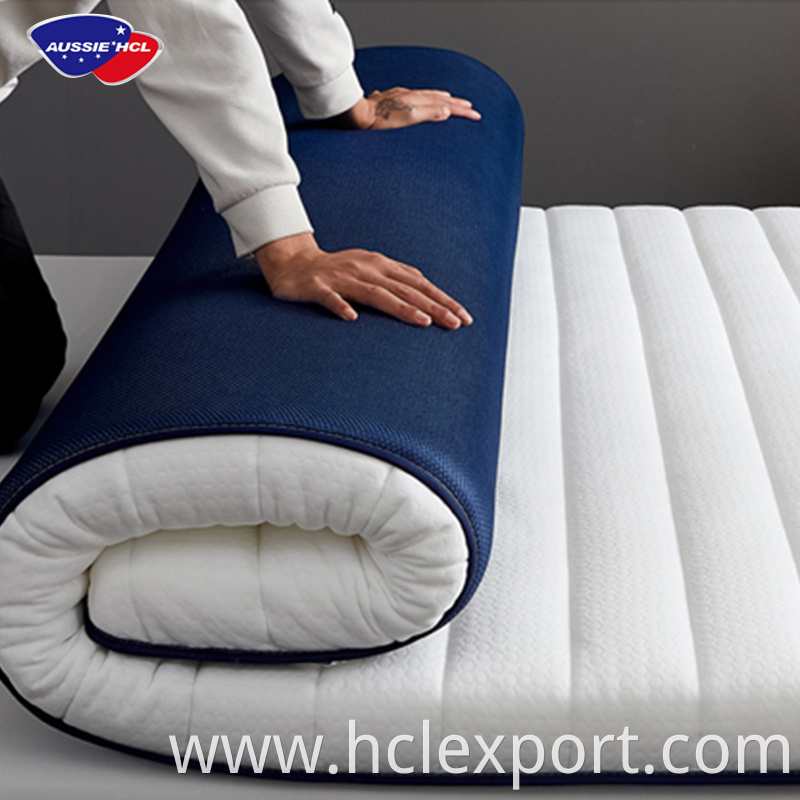 The best factory AUSSIE roll full inch gel memory foam mattress colchon twin queen king double sleeping well mattress topper